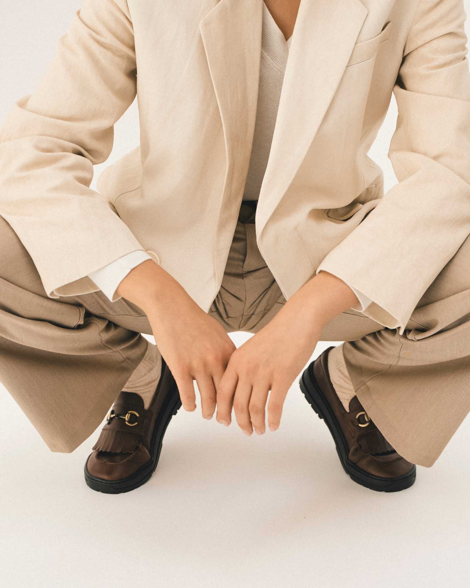 Brown Barefoot Loafer - Glow